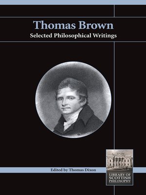 cover image of Thomas Brown